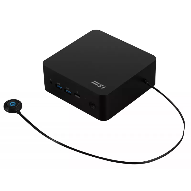 MSI CUBI NUC 1MG-244BEU PC/Työasema Barebone 0,84-L-PC musta 100U Intel SoC