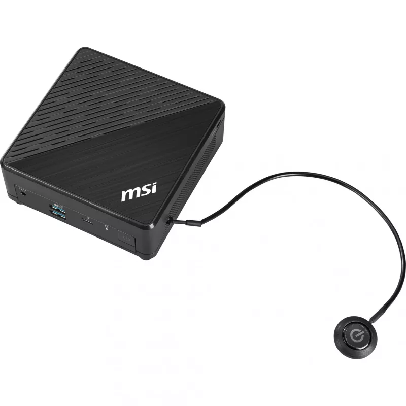 MSI Cubi 5 12M-457EU Intel® Core™ i7 i7-1255U 16 GB DDR4-SDRAM 512 GB SSD Windows 11 Pro Mini-PC musta