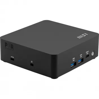 MSI Cubi NUC AI 1UMG-007EU Intel Core Ultra 5 125H 8 GB DDR5-SDRAM 512 GB SSD Windows 11 Home Mini-PC musta