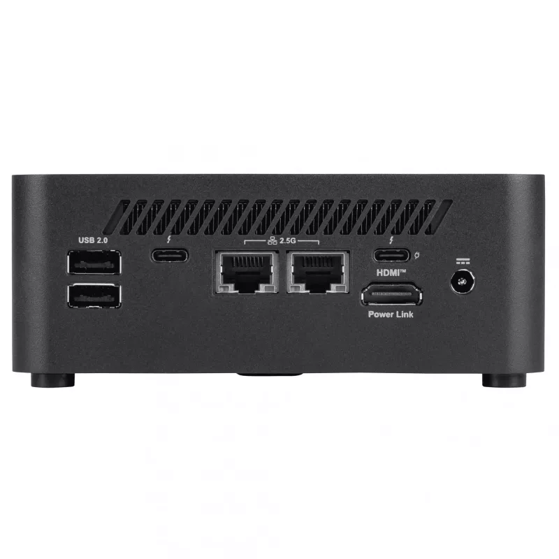 MSI Cubi NUC AI+ 2MG-002EU Copilot+ PC Intel Core Ultra 7 258V 32 GB LPDDR5x-SDRAM 1 TB SSD Windows 11 Home Mini-PC musta