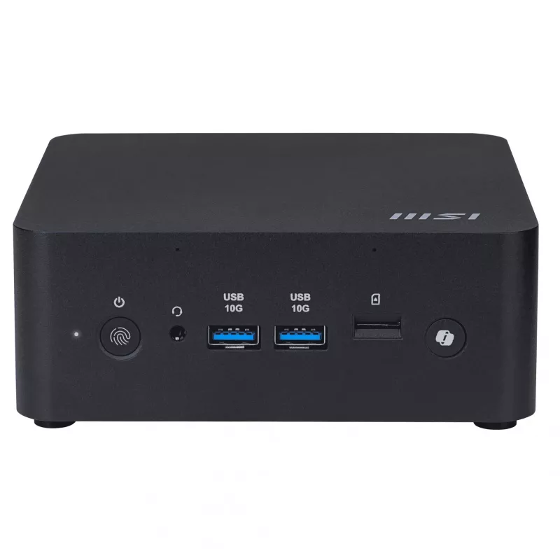 MSI Cubi NUC AI+ 2MG-002EU Copilot+ PC Intel Core Ultra 7 258V 32 GB LPDDR5x-SDRAM 1 TB SSD Windows 11 Home Mini-PC musta