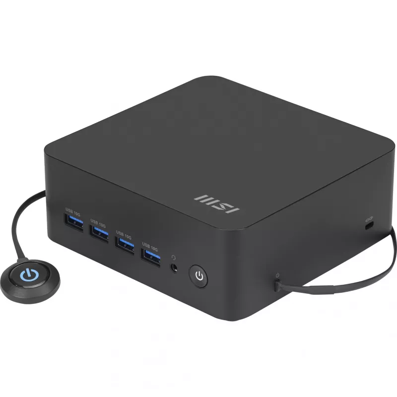 Mini-PC MSI Cubi Z AI 8M Barebone R9-8945HS — 0GB, ei käyttöjärjestelmää