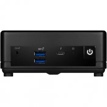 MSI Cubi 5 1M-496EU Intel Core 5 120U 16 GB DDR5-SDRAM 512 GB SSD Windows 11 Pro Mini-PC musta