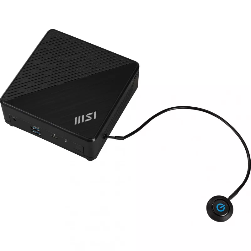 MSI Cubi 5 1M-496EU Intel Core 5 120U 16 GB DDR5-SDRAM 512 GB SSD Windows 11 Pro Mini-PC musta