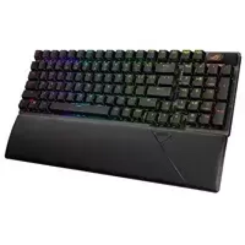 ASUS ROG Strix Scope II 96 Wireless näppäimistö pelikäyttöön USB + RF langaton + Bluetooth QWERTY US English musta