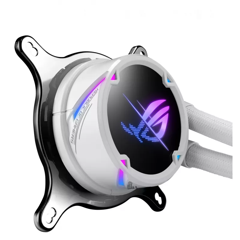 ASUS ROG Strix LC II 360 ARGB White Edition prosessorin all-in-one-nestekühler 12 cm