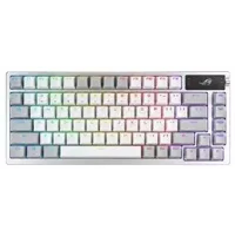 ASUS ROG Azoth näppäimistö pelikäyttöön USB + RF langaton + Bluetooth valkoinen
