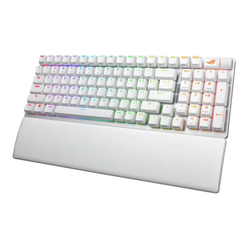 ASUS ROG Strix Scope II 96 Wireless näppäimistö pelikäyttöön USB + RF langaton + Bluetooth valkoinen