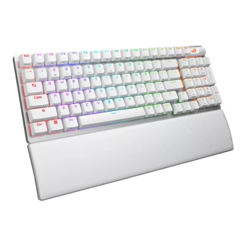 ASUS ROG Strix Scope II 96 Wireless näppäimistö pelikäyttöön USB + RF langaton + Bluetooth valkoinen
