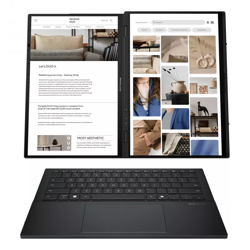 Kannettava ASUS UX8406CA — ultrakevyt kannettava, malli UX8406CA