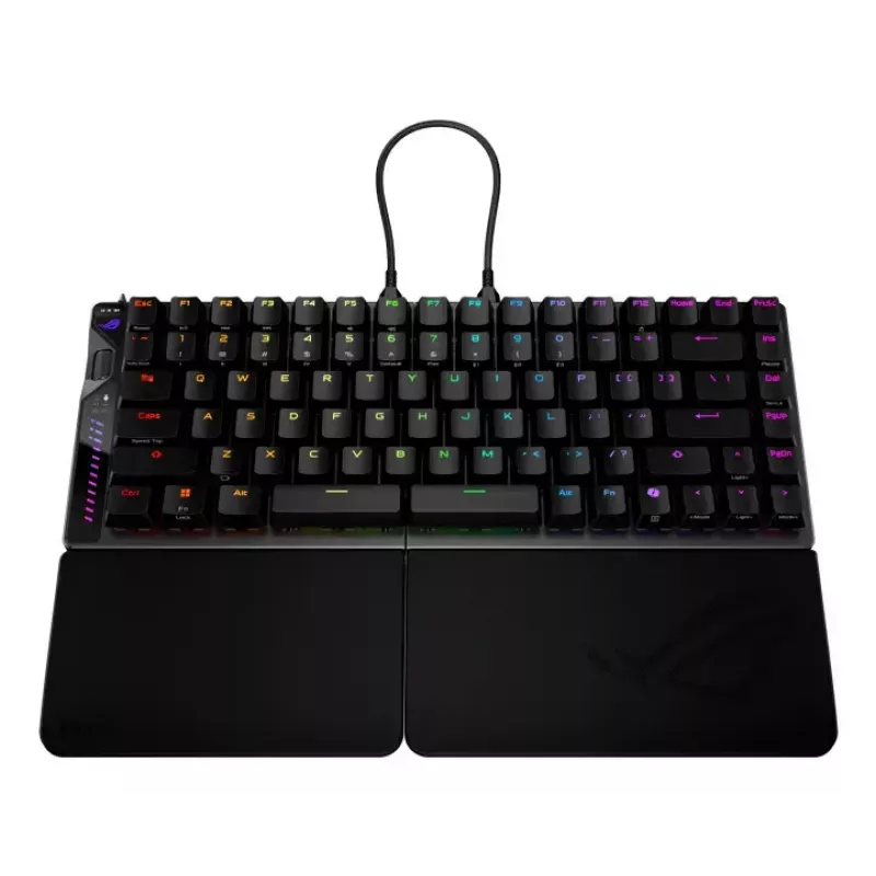 Näppäimistö ASUS ROG Falcata Gaming USB RF Wireless Bluetooth musta 75%