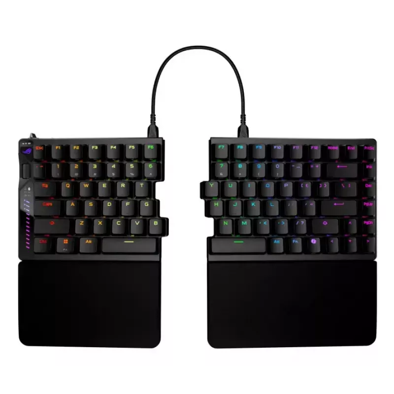 Näppäimistö ASUS ROG Falcata Gaming USB RF Wireless Bluetooth musta 75%