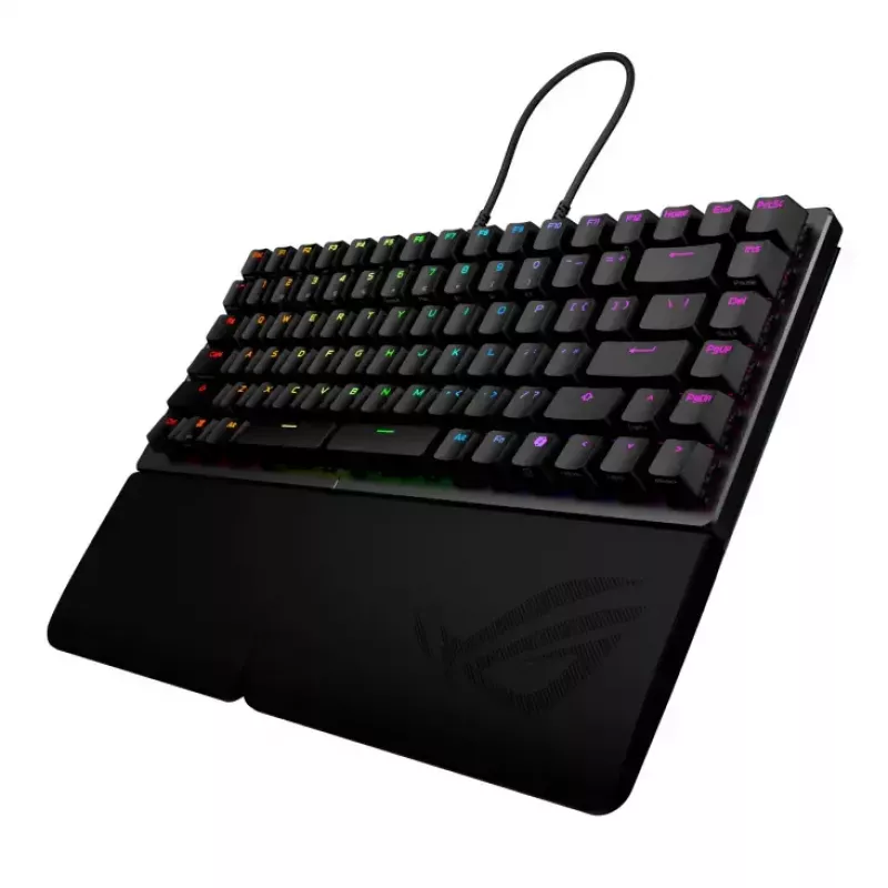 Näppäimistö ASUS ROG Falcata Gaming USB RF Wireless Bluetooth musta 75%