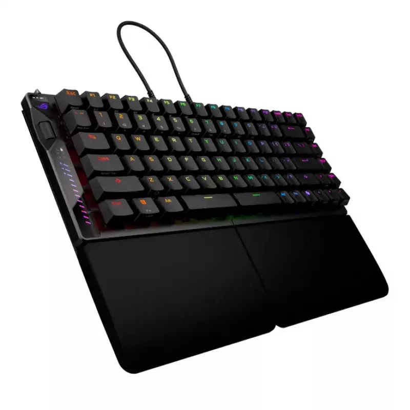 Näppäimistö ASUS ROG Falcata Gaming USB RF Wireless Bluetooth musta 75%