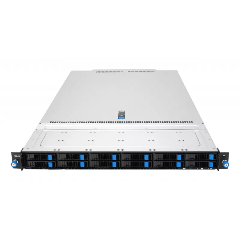 ASUS RS700-E12-RS12U rack (1U) musta, teräs