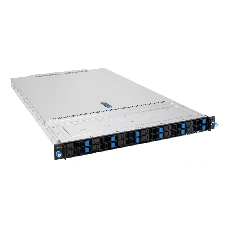 ASUS RS700-E12-RS12U rack (1U) musta, teräs