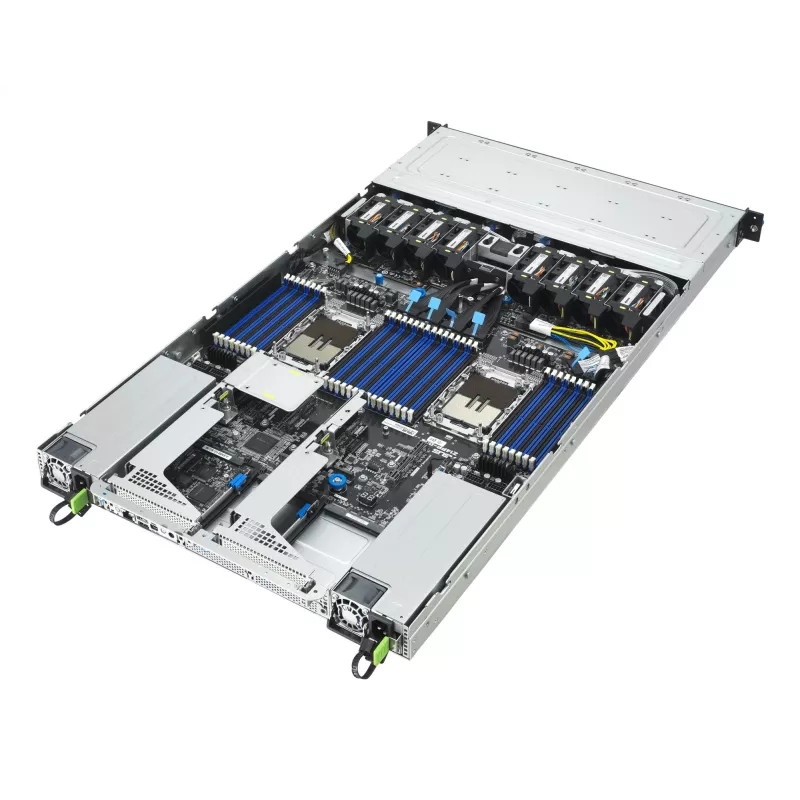 ASUS RS700-E12-RS12U rack (1U) musta, teräs