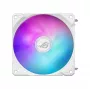 All-in-one-nestekühler ASUS ROG Ryuo IV SLC 360 ARGB White Edition — 360 mm:n jäähdytin, 3×120 mm:n tuuletin, AMOLED-näyttö, tuki LGA 1700:lle