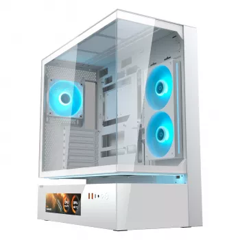COUGAR CFV235 Vision Midi Tower -tietokonekotelo – ARGB, 23,3 cm (9,16