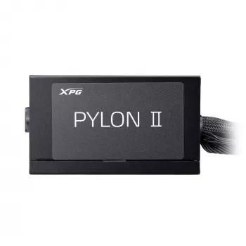 XPG PYLON II 550W BRONZE virtalähde, 550 W, 100 - 240 V, 50/60 Hz, 8 A, aktiivinen, 20 A