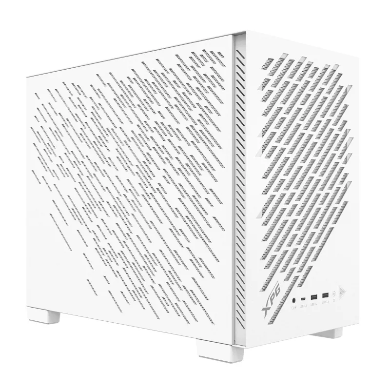 XPG VALOR AIR NANO MIDI TOWER -KOTELO - valkoinen, Midi Tower, PC, valkoinen, micro ATX, Mini-ITX, SPCC, 17 cm
