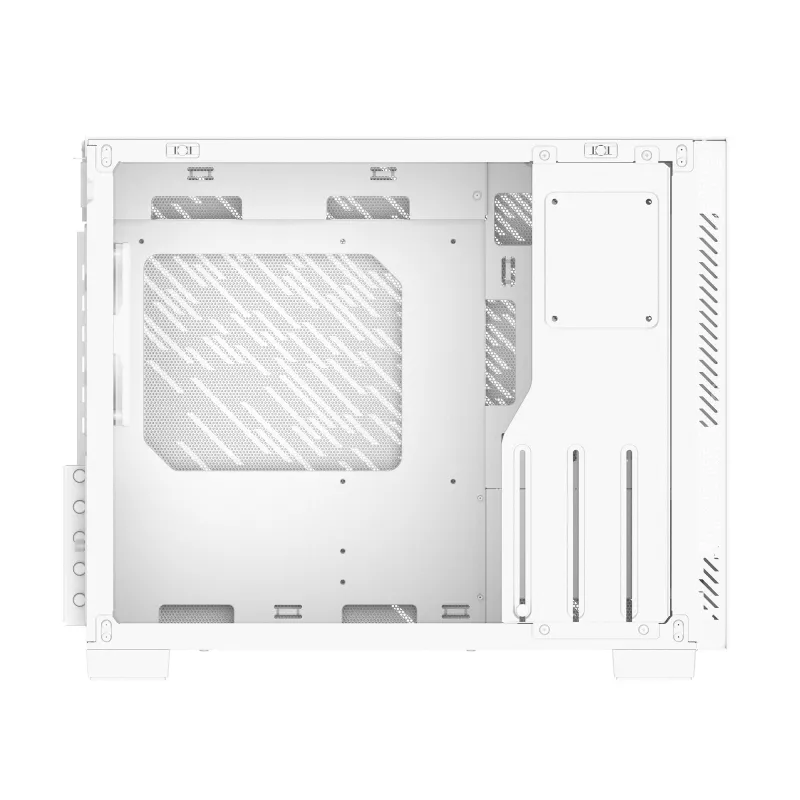 XPG VALOR AIR NANO MIDI TOWER -KOTELO - valkoinen, Midi Tower, PC, valkoinen, micro ATX, Mini-ITX, SPCC, 17 cm
