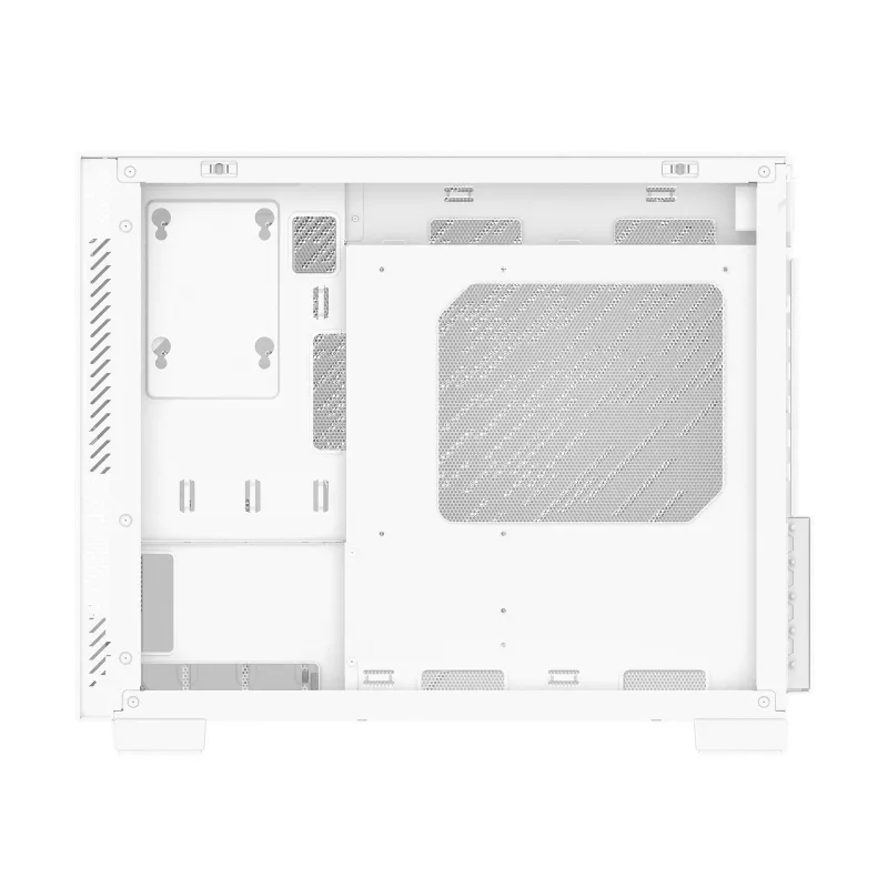 XPG VALOR AIR NANO MIDI TOWER -KOTELO - valkoinen, Midi Tower, PC, valkoinen, micro ATX, Mini-ITX, SPCC, 17 cm