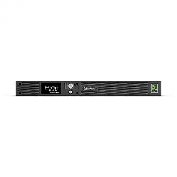 CyberPower PR1000ELCDRT1U keskeytymätön virransyöttö (UPS) Line-Interactive 1 kVA 800 W 6 AC-lähtöä