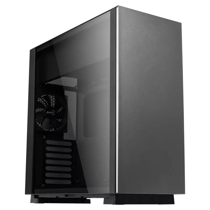 Aerocool Glo Midi Tower musta