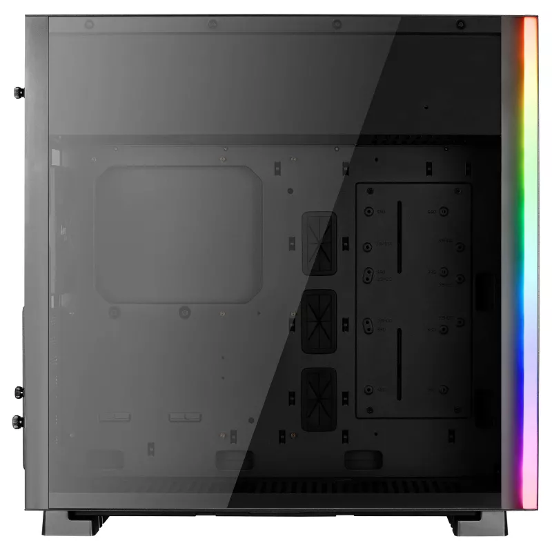 Aerocool Glo Midi Tower musta