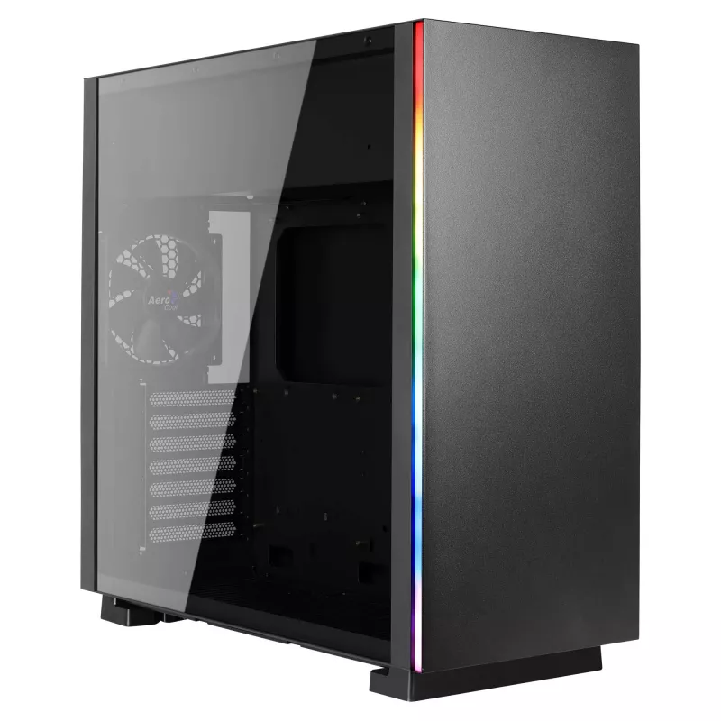Aerocool Glo Midi Tower musta