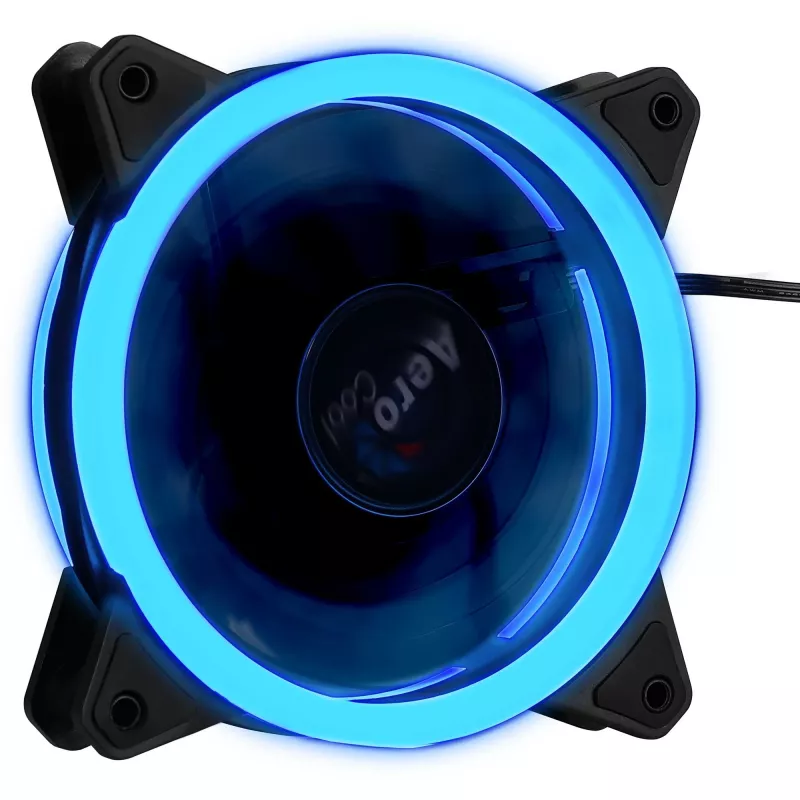 Aerocool Rev RGB tietokonekotelon tuuletin 12 cm musta