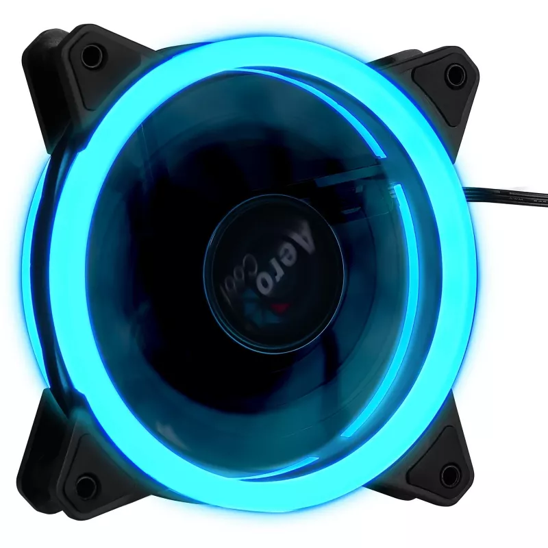 Aerocool Rev RGB tietokonekotelon tuuletin 12 cm musta
