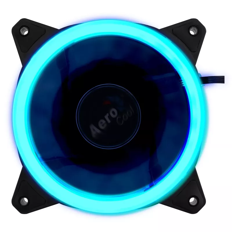 Aerocool Rev RGB tietokonekotelon tuuletin 12 cm musta