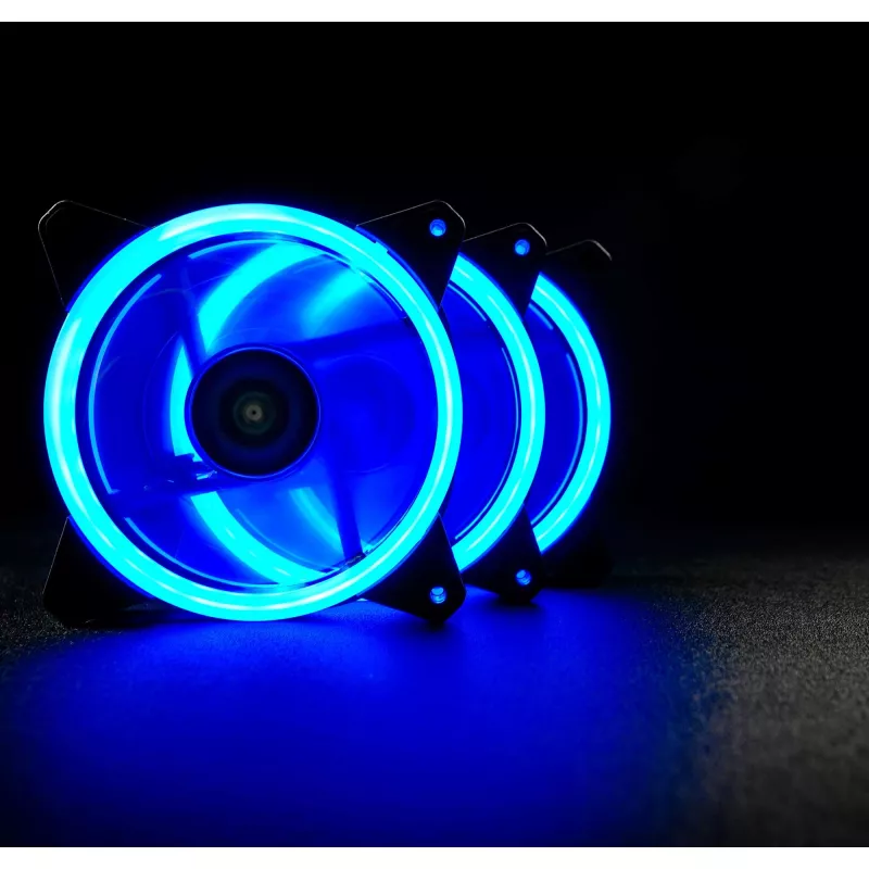 Aerocool Rev RGB Pro kotelotuuletin 12 cm musta