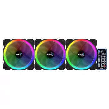 Aerocool Orbit RC tietokonekotelon tuuletin 12 cm musta