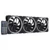 Aerocool Orbit RC tietokonekotelon tuuletin 12 cm musta