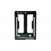 QNAP QDA-A2AR - sisäinen RAID-kotelo - 3.5 to 2 x 2.5 (8,9 cm - 2 x 6,4 cm) - RAID 0, 1, JBOD - SATA 6Gb/s