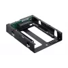 QNAP QDA-A2AR - sisäinen RAID-kotelo - 3.5 to 2 x 2.5 (8,9 cm - 2 x 6,4 cm) - RAID 0, 1, JBOD - SATA 6Gb/s