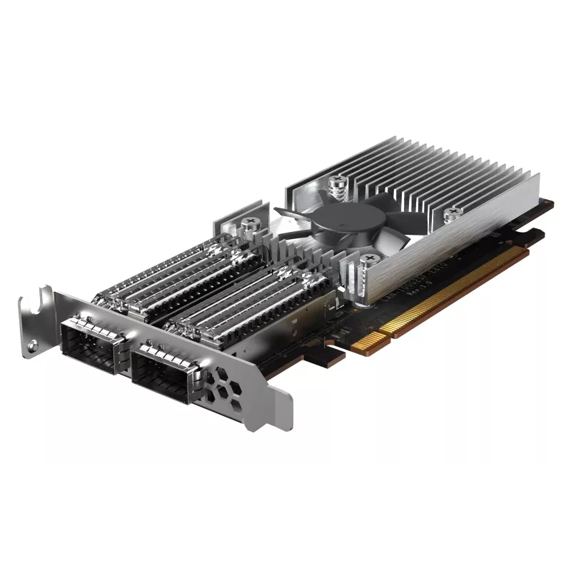 QNAP QXG-100G2SF-E810 verkkokortti sisäinen kuitu 100000 Mbit/s