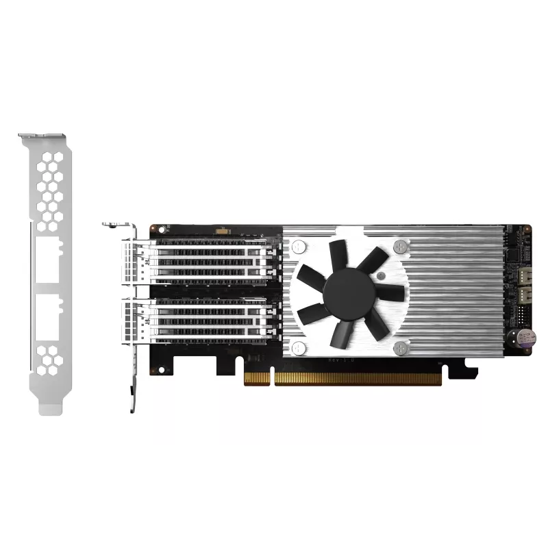 QNAP QXG-100G2SF-E810 verkkokortti sisäinen kuitu 100000 Mbit/s