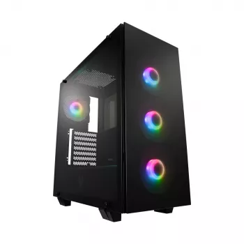 FSP CMT512 Midi Tower musta