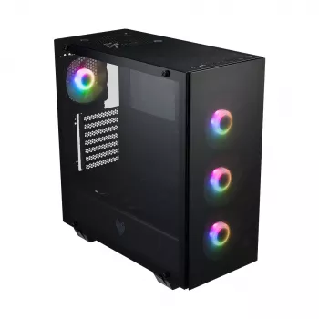 FSP CMT512 Midi Tower musta