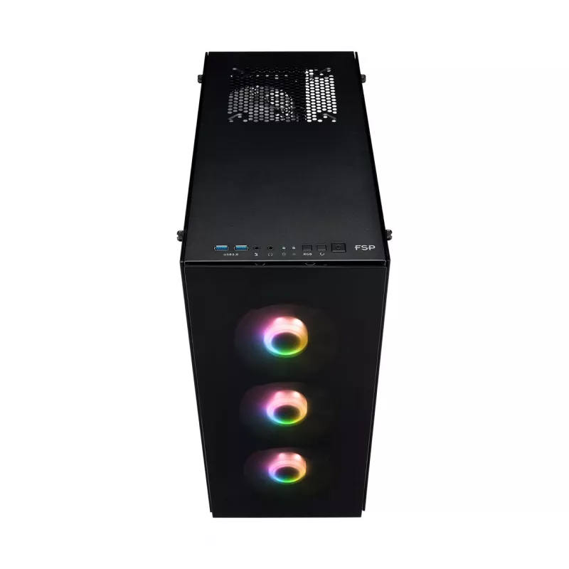 FSP CMT512 Midi Tower musta