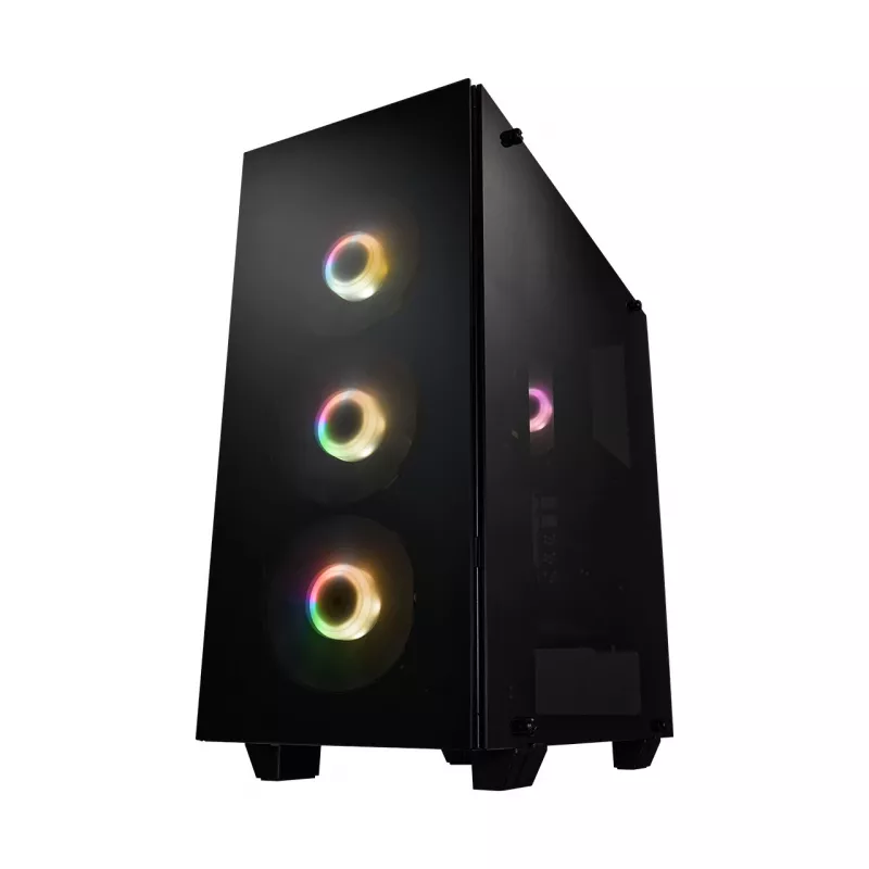 FSP CMT512 Midi Tower musta