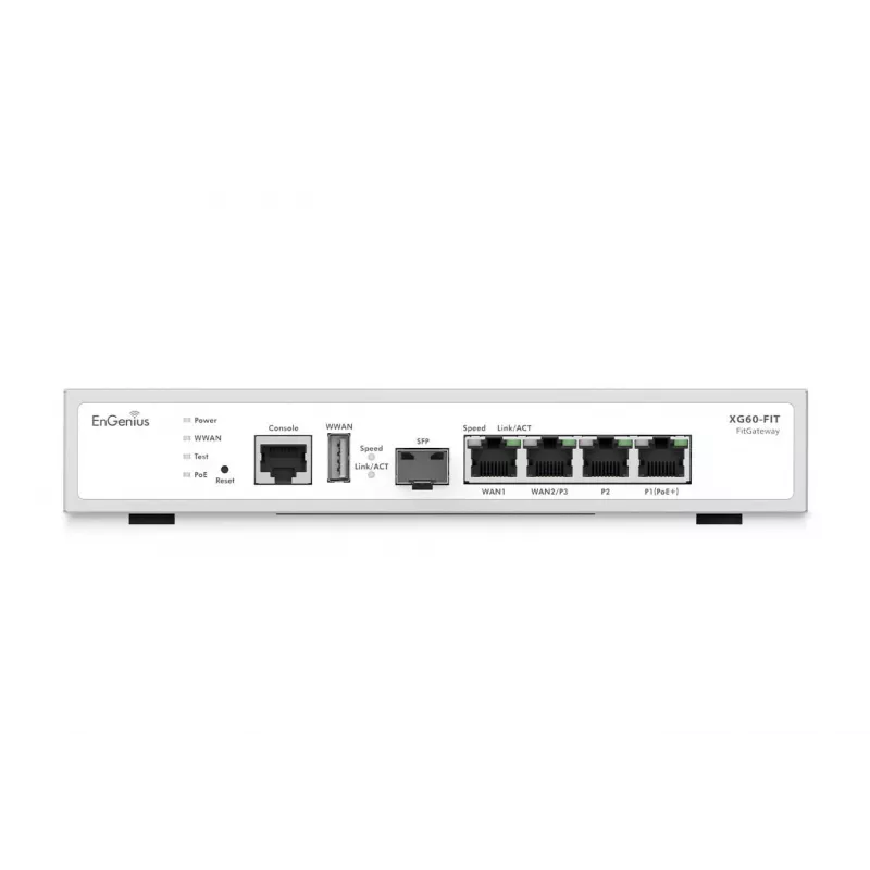 EnGenius FitXpress Managed Gateway 2 x GbE LAN & 2 x GbE WAN & 1 SFP-portti