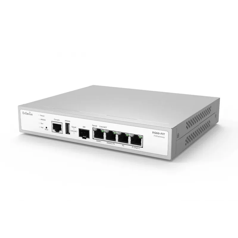 EnGenius FitXpress Managed Gateway 2 x GbE LAN & 2 x GbE WAN & 1 SFP-portti