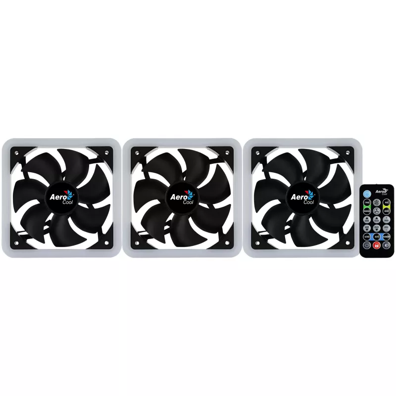 Aerocool Edge 14 Pro tietokonekotelon tuuletin 14 cm musta