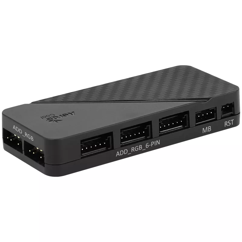Aerocool Edge 14 Pro tietokonekotelon tuuletin 14 cm musta