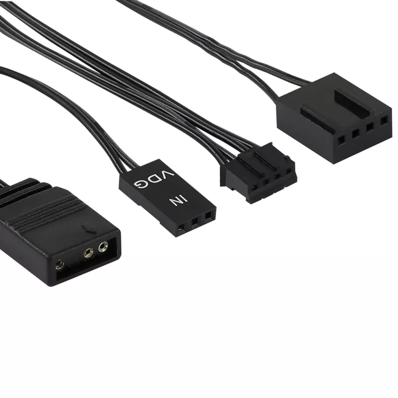 Aerocool Edge 14 Pro tietokonekotelon tuuletin 14 cm musta